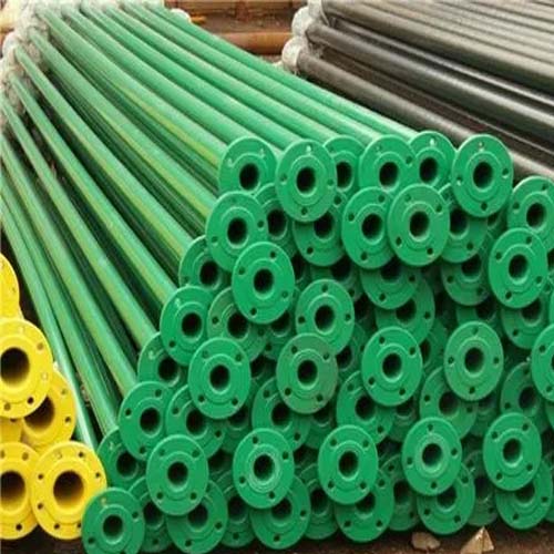 五指山涂塑钢管的施工